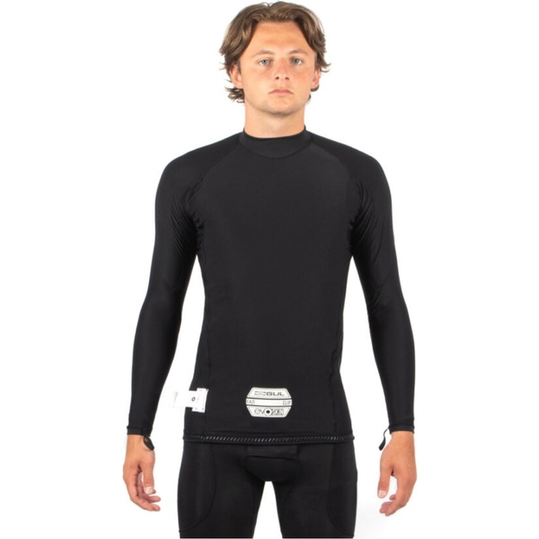 2026 Gul Mens Code Zero Evoskin Long Sleeve Lycra Vest CZ0001 - Black